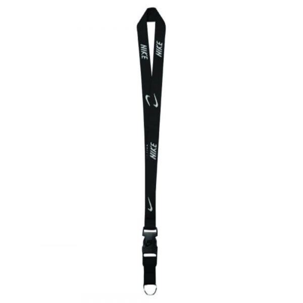 NIKE LANYARD BLACK / (WHITE)