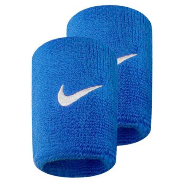 NIKE SWOOSH WRISTBANDS ROYAL BLUE / (WHITE)