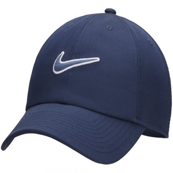 NIKE UNTRUCTURED SWOOSH CAP MIDNIGHT NAVY M / L