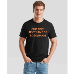 Personalised T Shirts UK Custom Printed T Shirts Add Your  TEXT/NAME OR  LOGO/IMAGE